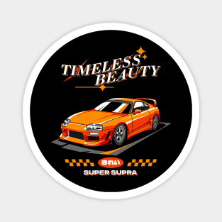 Toyota Supra MK 4 "Timeless Beauty" Magnet